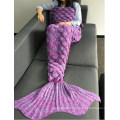 Mermaid Tail Blanket Princess Cosyplay Snuggle Fleece / Handcrafted Blanket Fancy Dress All Season